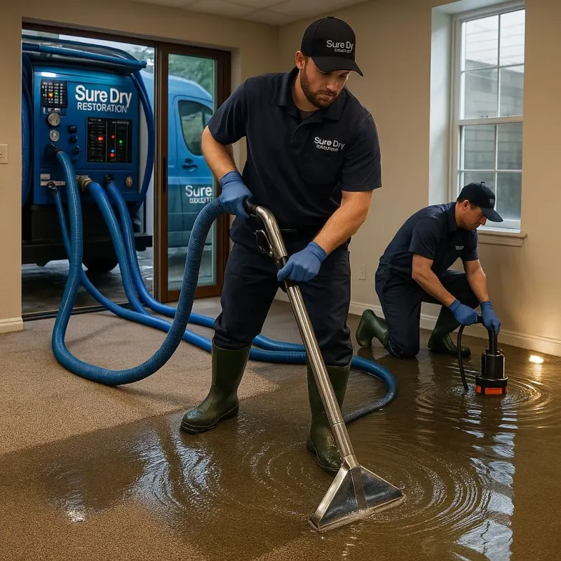 Water Extraction and Removal process in Holcomb, KS